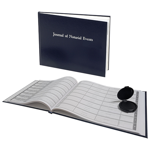 South Dakota Hard Cover Notary Public Journal - 488 Entries