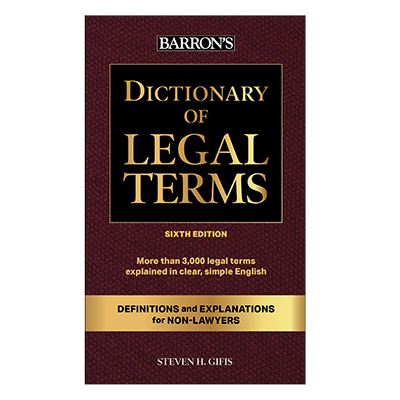 Dictionary of Legal Terms for South Dakota Notaries