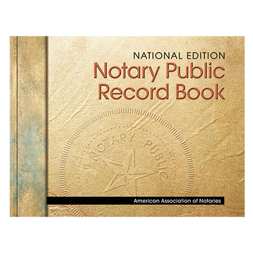 South Dakota Perfectly Bound Notary Public Journal (Record Book) - Stone Cover