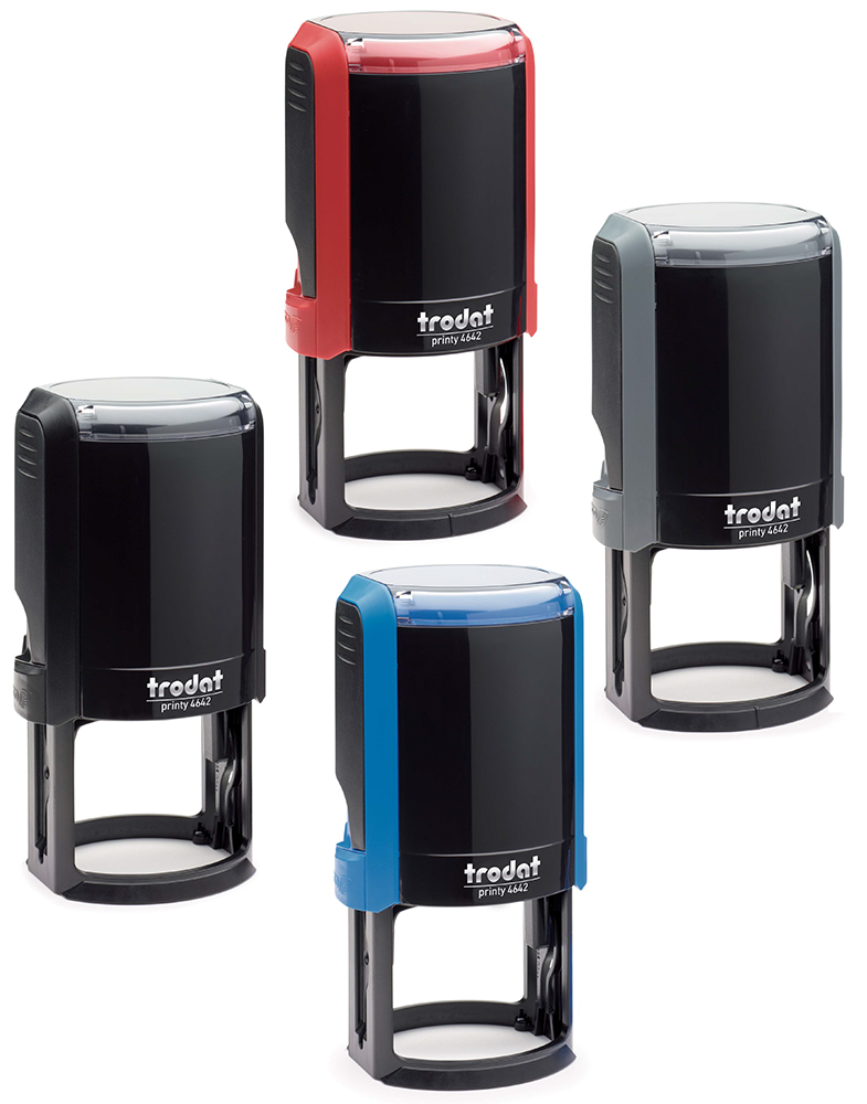 South Dakota Notary Stamp - Trodat 4642 Notary Self-inking Stamp (Round)